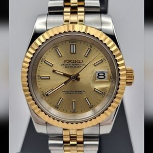 New Seiko Mod 36mm Automatic Watch